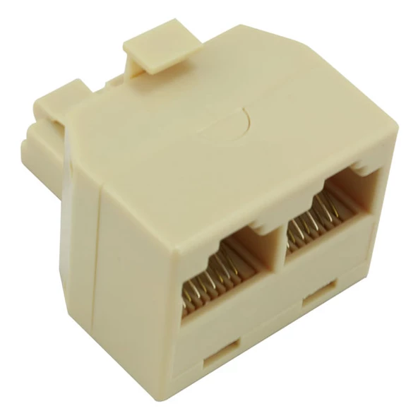 RJ 45 1 ERKEK / 2 DİSİ CEVİRİCİ 8P8C