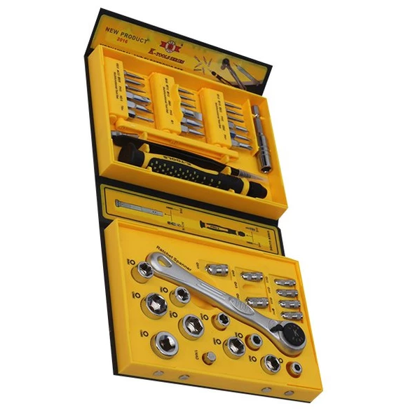 POWERMASTER K-1678 41 PARÇA MEKANİK VE ELEKTRONİK TAMİRCİ TORNAVİDA TAKIMI - 2
