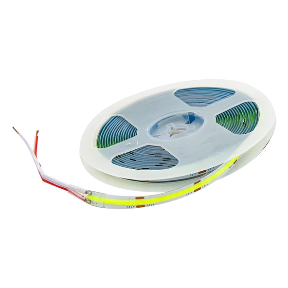 YESİL 5 METRE 12V COB SERİT LED STRIP 200 LED 3000K FOSFORLU POWERMASTER