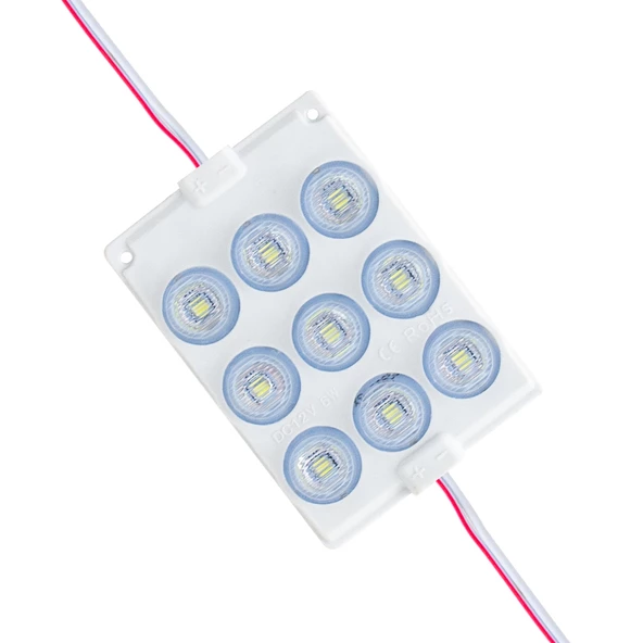 MODUL LED 12V 6W SOGUK BEYAZ FLASLI YANIP SONEN 7860-2835 POWERMASTER