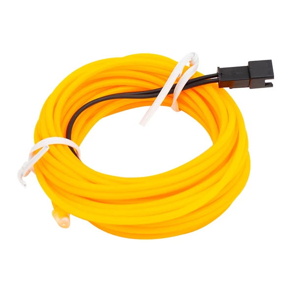 PM-6081 NEON SARI 5 METRE İP AYDINLATMA 5 V USB ADAPTORLU POWERMASTER