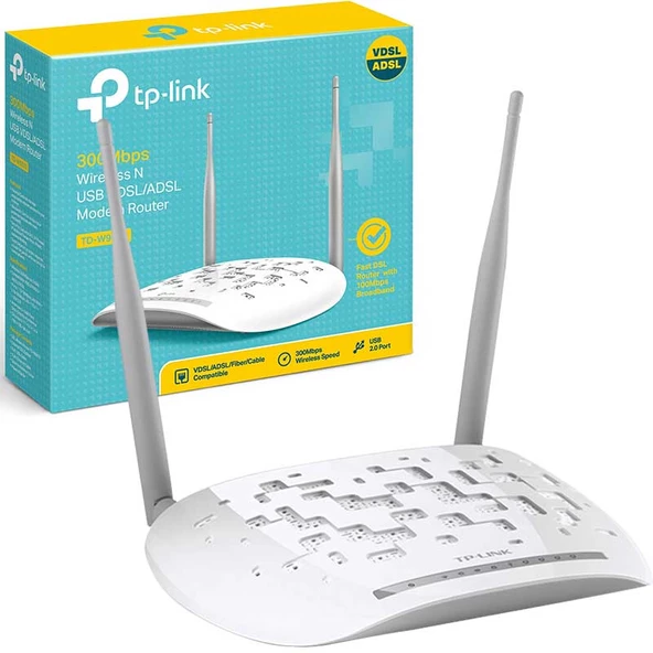 TD-W9970 300 MBPS KABLOSUZ VDSL2 MODEM TP-LINK