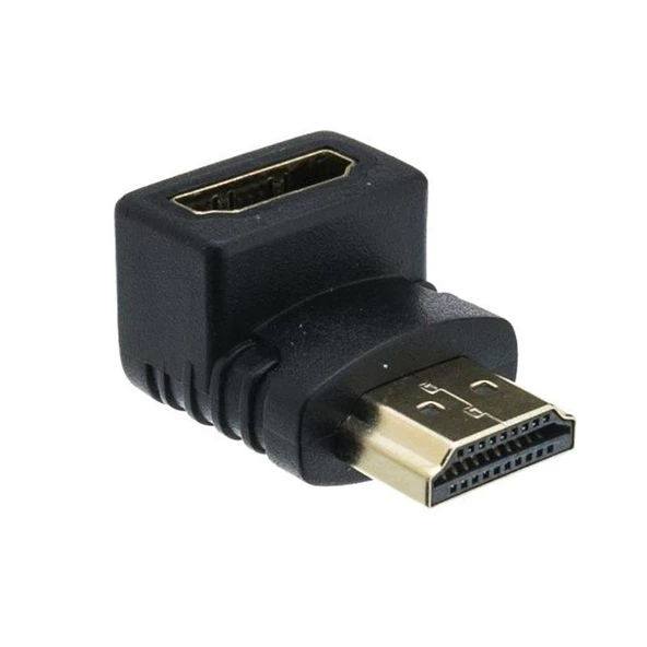 HDMI DİSİ ERKEK ARA L TİP 90 DERECE POWERMASTER