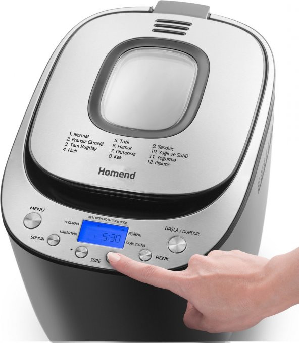 Homend 1503 Breadfast Ekmek Yapma Makinesi - 2