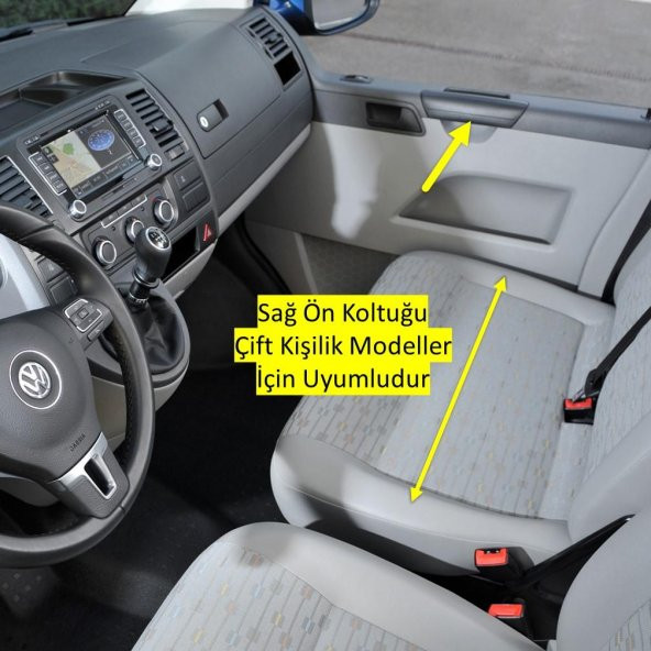 VW Transporter T6 2010-2015 Sağ Ön Kapı İç Çekme Kolu 7H0867180G
