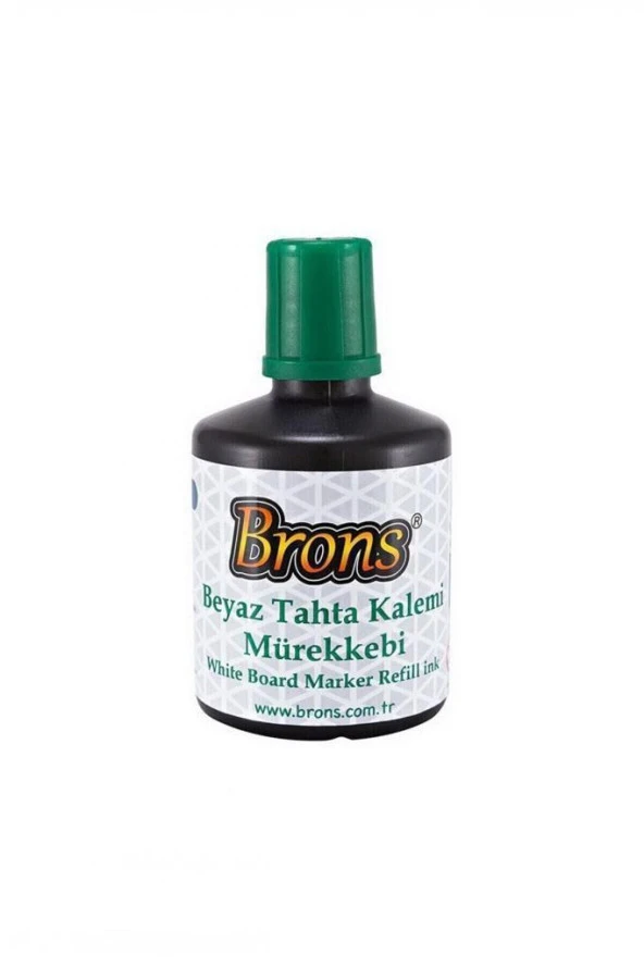 BRONS 100ml BOARD MARKER MUREKKEBI YESIL (BR-363) - 1
