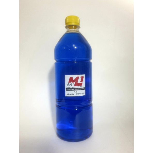 M1 ART Hediyelik Süsleme Solüsyonu Limon Esanslı 1 lt (Alkolsüz Kolanya) - 5