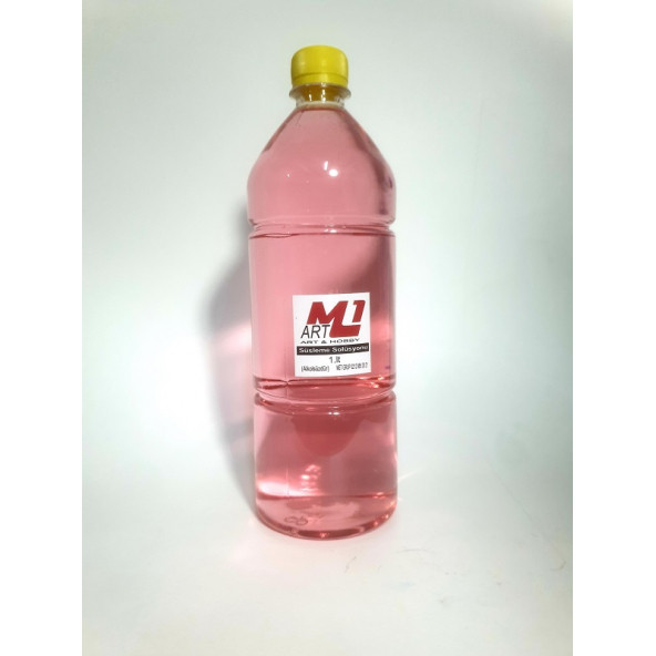 M1 ART Hediyelik Süsleme Solüsyonu Limon Esanslı 1 lt (Alkolsüz Kolanya) - 7