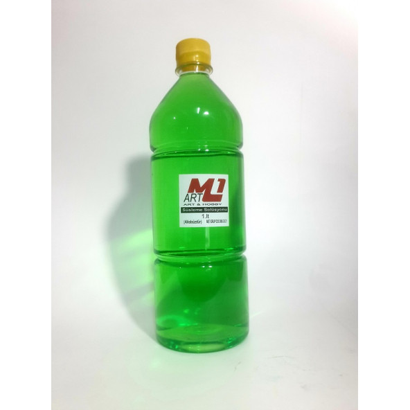 M1 ART Hediyelik Süsleme Solüsyonu Limon Esanslı 1 lt (Alkolsüz Kolanya) - 10