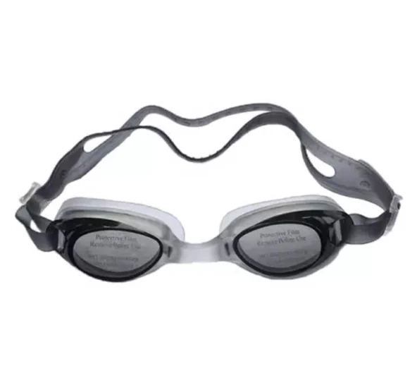 Çocuk Yüzücü Gözlüğü PVC Çantalı 8-12 yaş Siyah 8-12 Yaş - 2