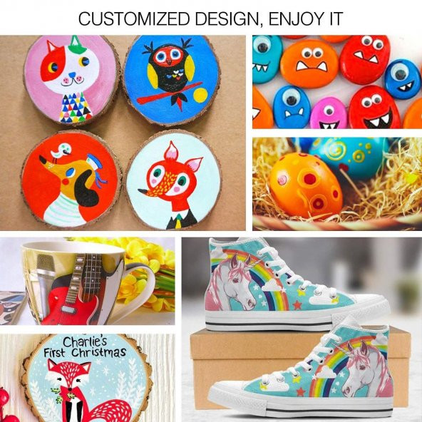 Valkyrie Leto 18 Adet Akrilik Marker Kalem Seti - 5