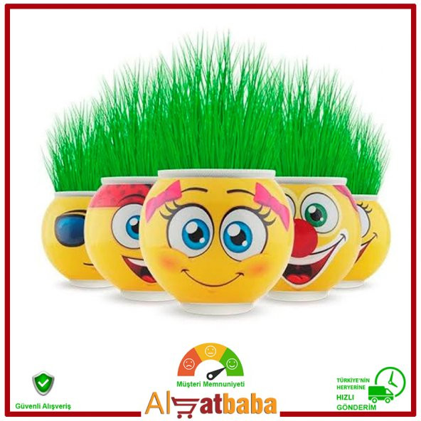 Emoji Çim Adam 24 Adet - 2