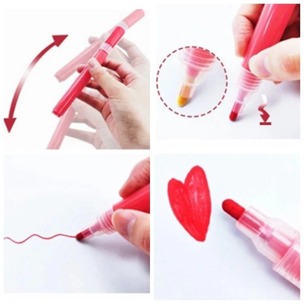 Valkyrie Leto 24 Adet Akrilik Marker Kalem Seti - 4