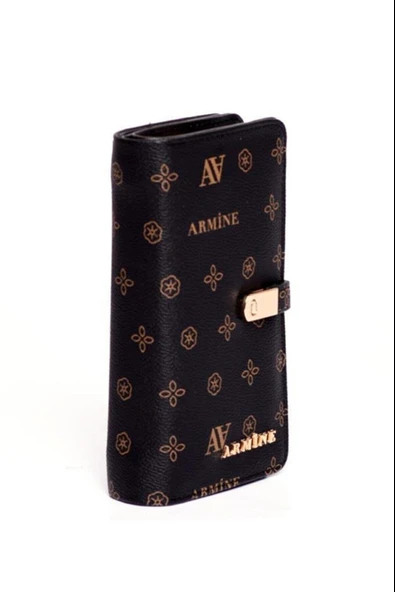 Armine C 02 Kadın Baskılı Cüzdan & El Çantası - Resim 4