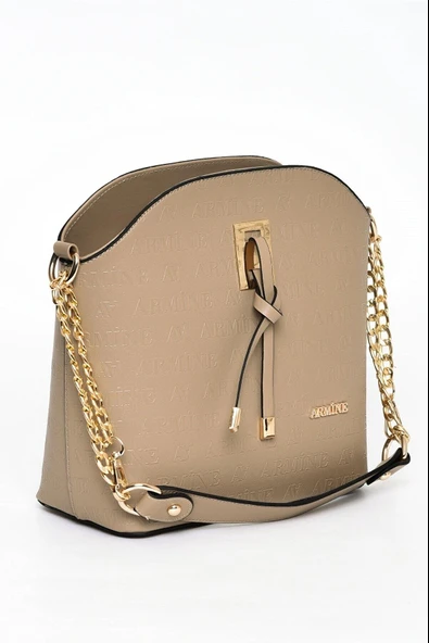 Armine 102 Kadın Lazer Baskılı El & Omuz Çantası ürün görseli 1