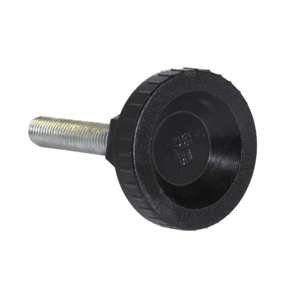 Rotil Ayak M10 55 mm Siyah Profil Ayağı 8 cm - Resim 3