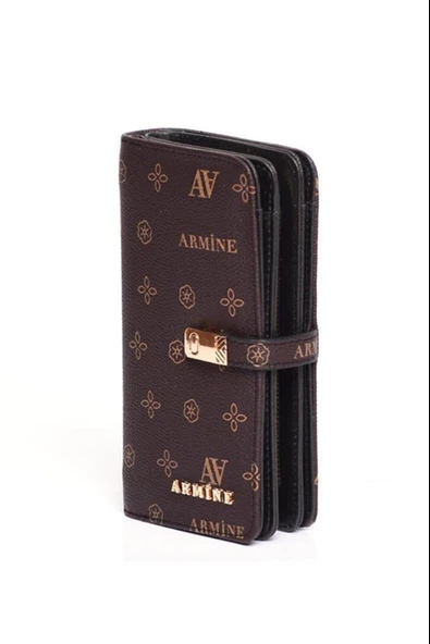 Armine C 02 Kadın Baskılı Cüzdan & El Çantası - Resim 3