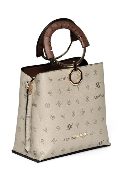 Armine 260 Kadın Baskılı El & Omuz Çantası ürün görseli 1