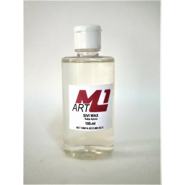 M1 ART Sıvı Wax Kalıp Ayırıcı 100.ml