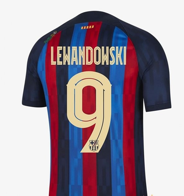 Yeni Sezon Barcelona Iç Saha Lewandowski Forması