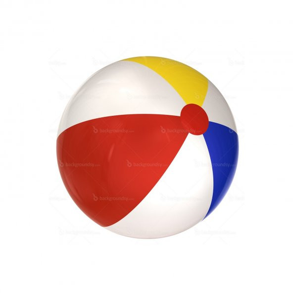 Renkli Deniz Topu 61 cm - 2