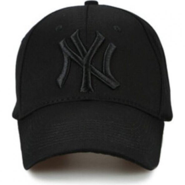 Unisex Siyah Ny Şapka - 2
