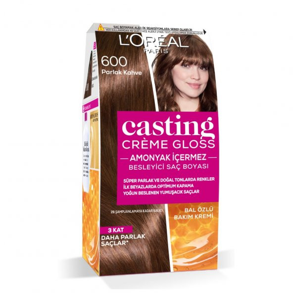 Loreal Casting Creme Gloss 600 Parlak Kahve Saç Boyası