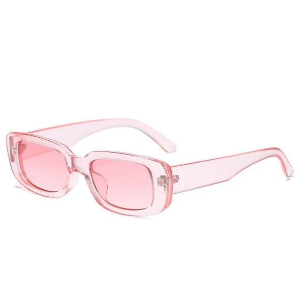 Chunky Frame Vintage Pembe Güneş Gözlüğü - 3