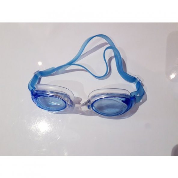 Mavi Yetişkin Yüzücü Gözlüğü Havuz Gözlüğü - 5