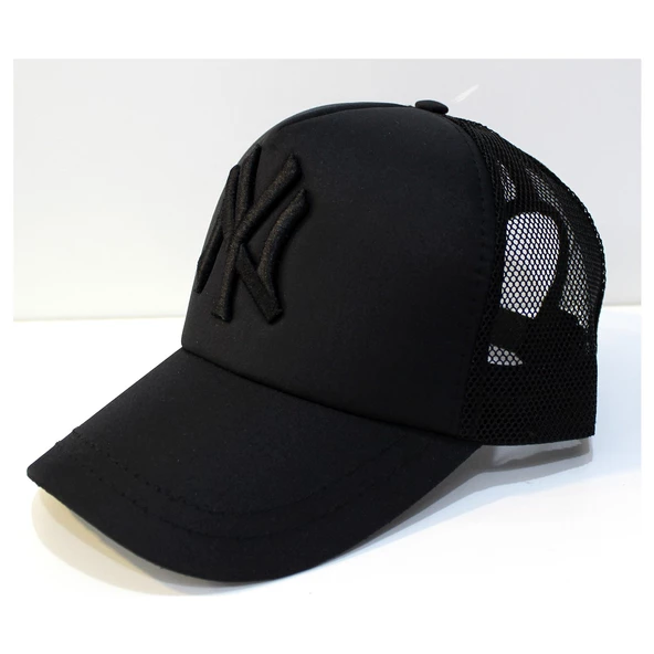 Fileli New York Yankees Nakışlı Şapka Kırmızıı Siyah Ny Şapka  Siyah Standart - 3