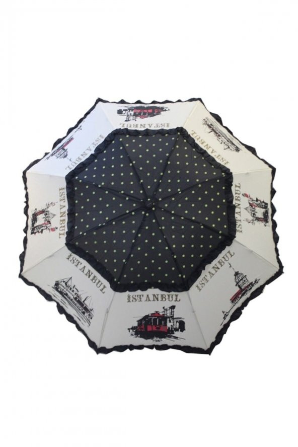 Istanbul Desenli Şemsiye