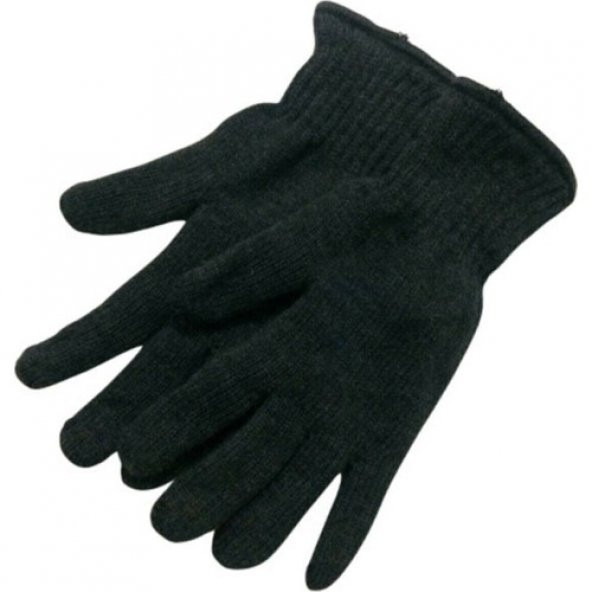 Siyah Triko Bayan Eldiveni - 3