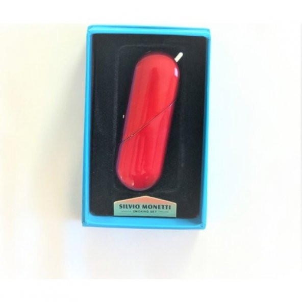 Kırmızı Kalp Katlanabilir Çakmak Rezistanslı Rüzgar Korumalı Çakmak - 2