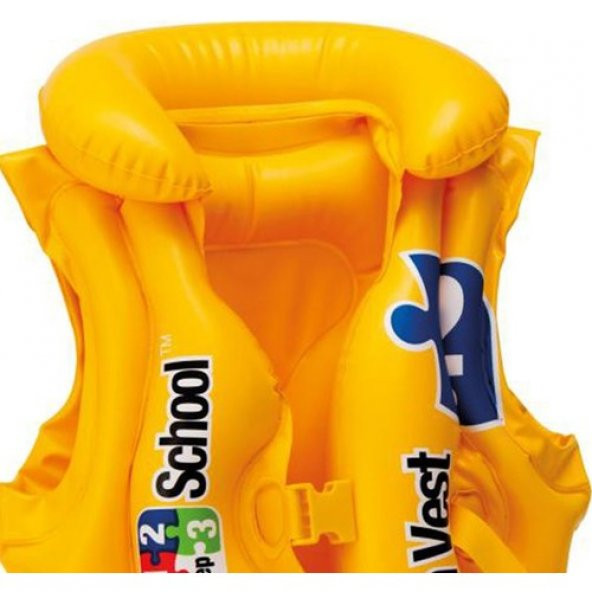 Yakalı Sarı Yelek - 2