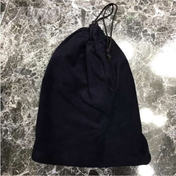 Unisex Siyah Polar Boyunluk - 2