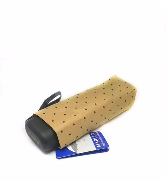 Rüzgâr Kırılmayan Yuvarlak Köşe Reflektör Şerit Detaylı Fiber Uzun Saplı Şemsiye