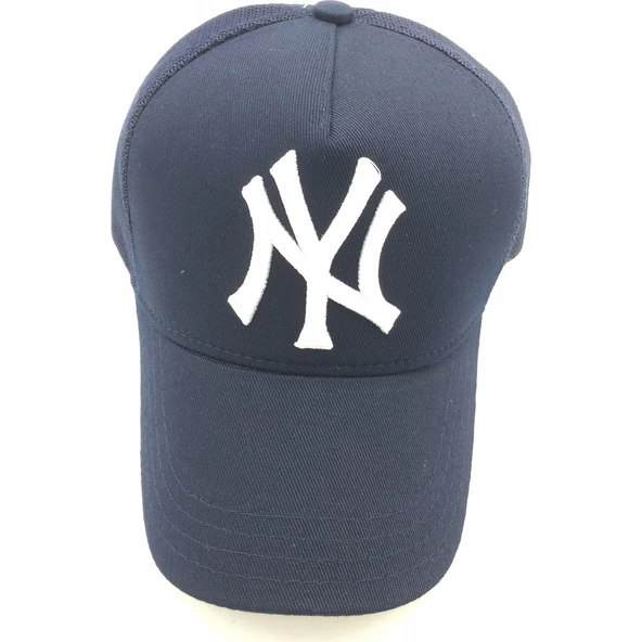 Fileli New York Yankees Nakışlı Şapka Kırmızıı Siyah Ny Şapka  Lacivert Standart - 2