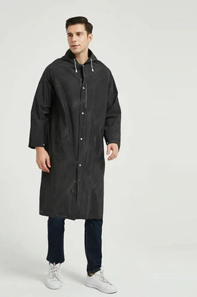 Marlux Unisex Yağmurluk MRC-801 SİYAH