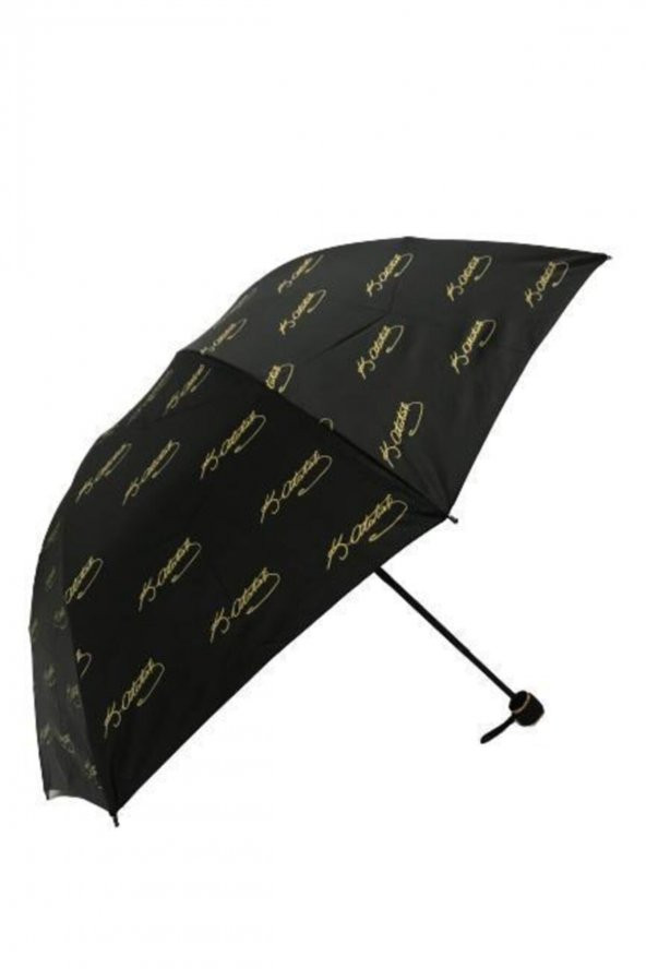 Raınwalker Atatürk Imzalı Kırılmaz Bayan Şemsiye Katlamalı. - Resim 2