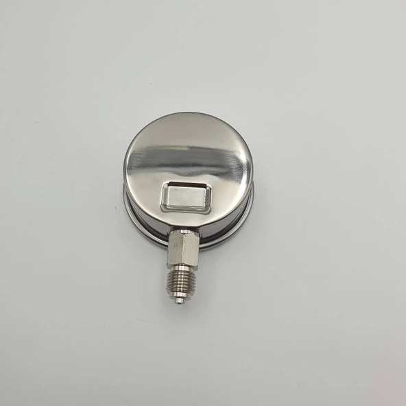 Manometre Gliserinli Alttan Çıkışlı Q63 - 0 - 16 Bar 1/4 - Resim 5