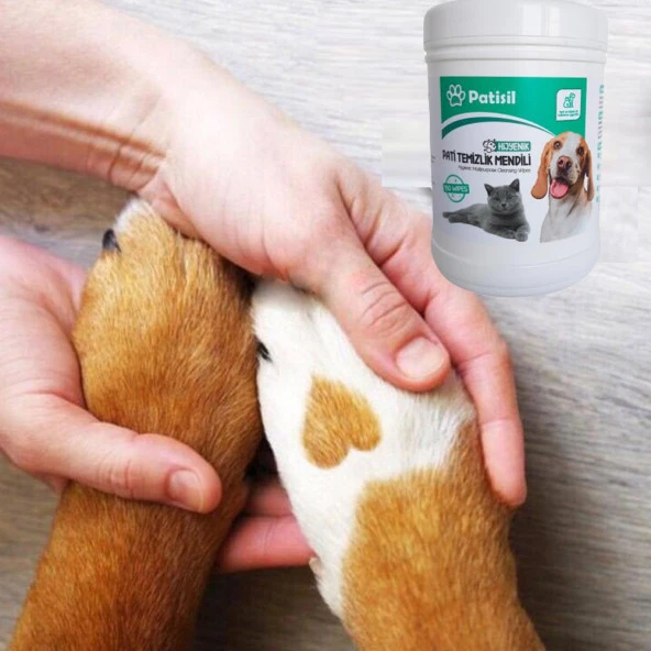 Patisil Evcil Hayvan Tüy Ve Pati Temizleme Mendili 150li Pratik Ambalaj - 5
