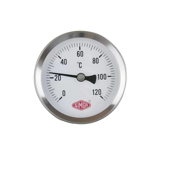 Termometre Arkadan Çıkışlı Q100 - 0 - 160°C 10 Cm 1/2 ürün görseli 1