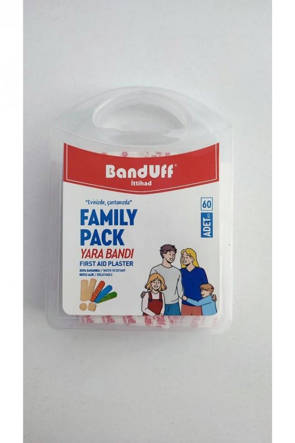 BANDUFF Famıly Yara Bandı Paketi