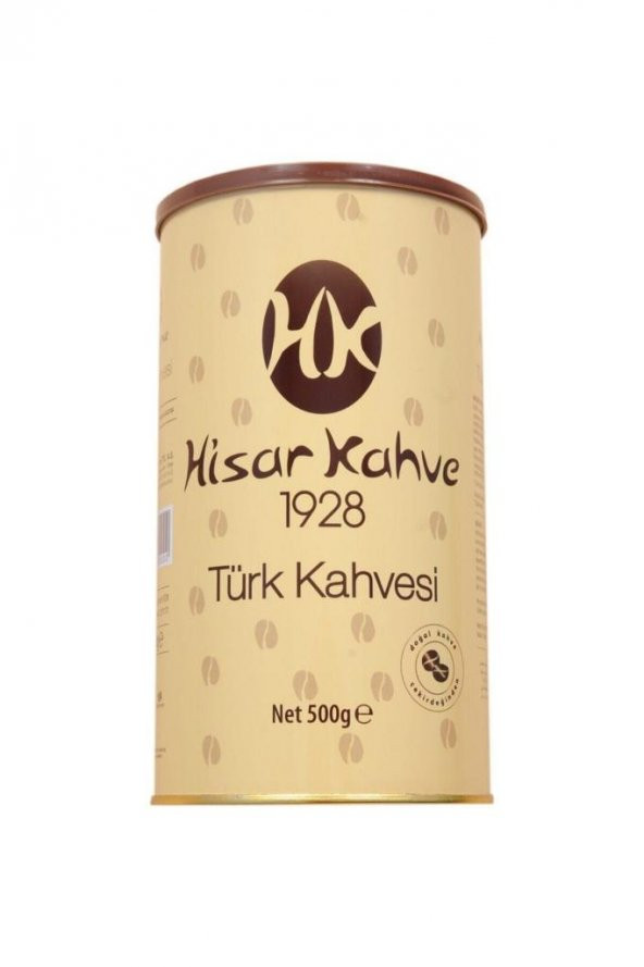 HİSAR Türk Kahvesi Teneke 500 gr