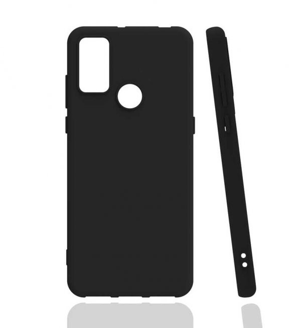 TCL 20E Kılıf Esnek Mat Korumalı Silikon Kapak - 1