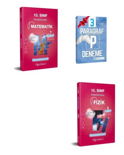 10.Sınıf Matematik ve Fizik Fasikül Soru Kitabı