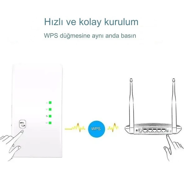 Hadron Hdx2451 Access Poınt & Repeater 300 Mbps Wifi Alan Genişletici - 7