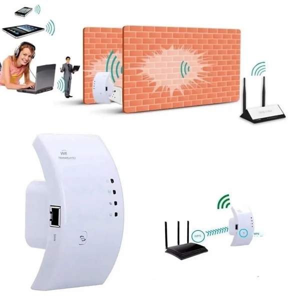 Hadron Hdx2451 Access Poınt & Repeater 300 Mbps Wifi Alan Genişletici - 3