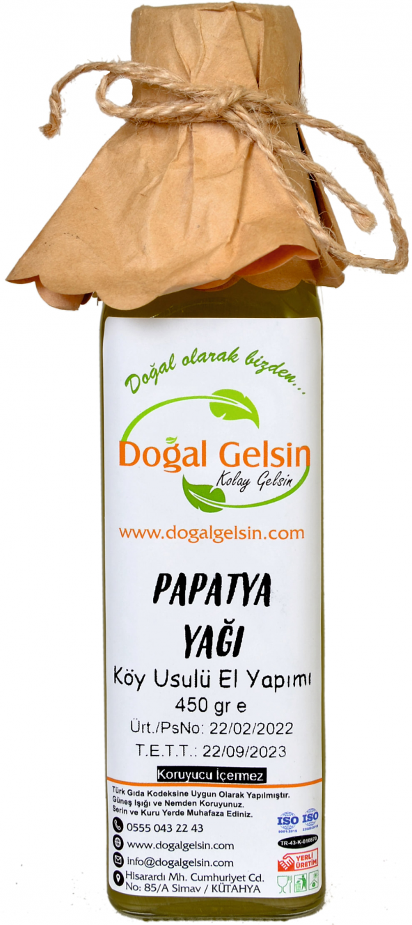 Doğal Gelsin Papatya Yağı - 250 ml