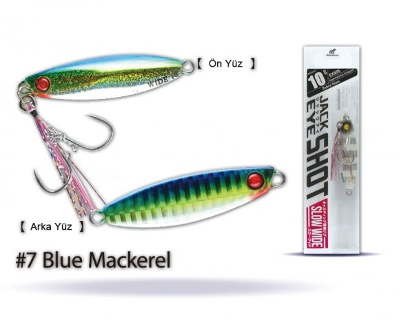 EX 975  JACK EYE SHOT  SLOW  WIDE   10 GR  NO:7 ürün görseli